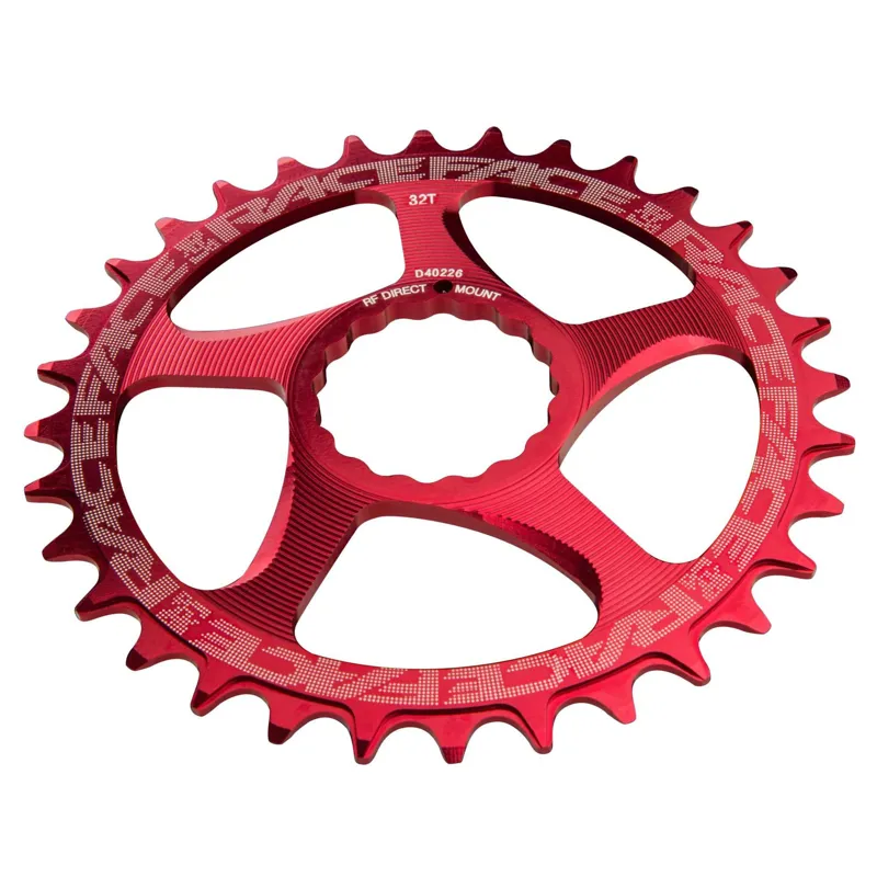 Race Face Direct Mount Narrow / Wide Single Chainring - Red